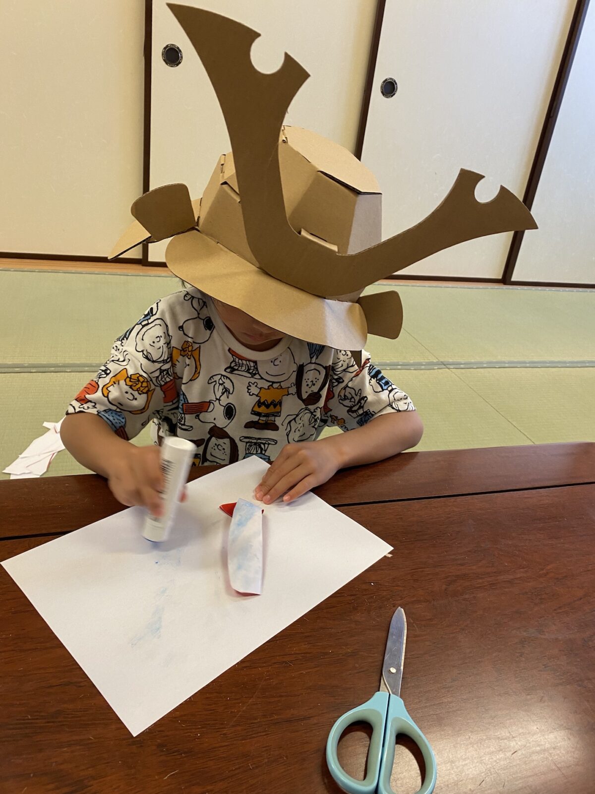 端午の会〜ダンボール兜作り〜